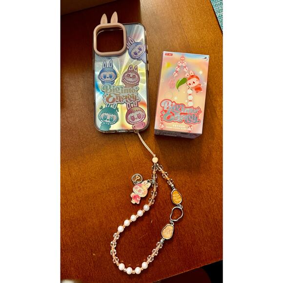 Pop Mart Labubu The Monsters Big into Energy Series Phone Charm Single Blind Box - Picture 5 of 9